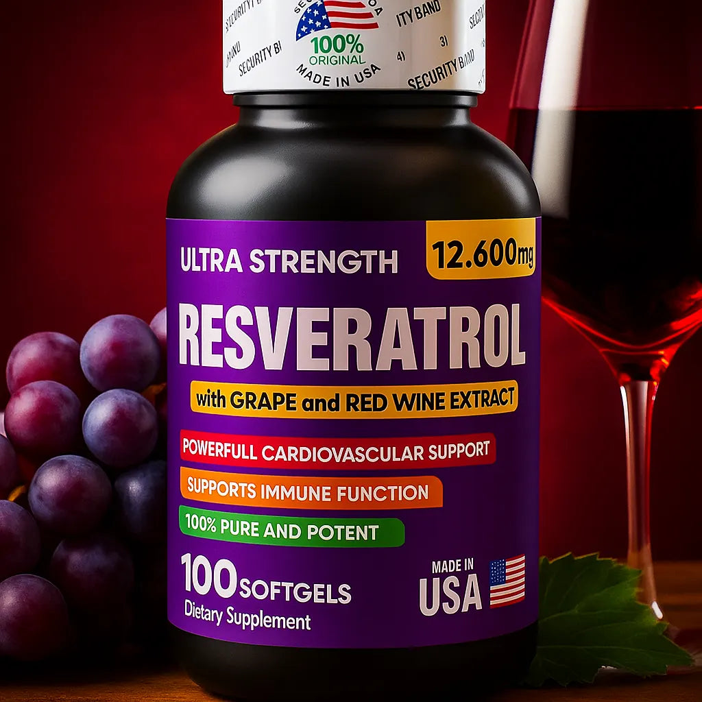 Resveratrol x 100 softgels