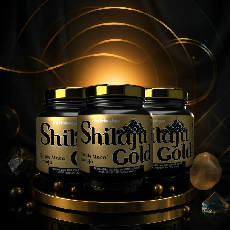 Shilajit Gold: Fórmula mejorada x3