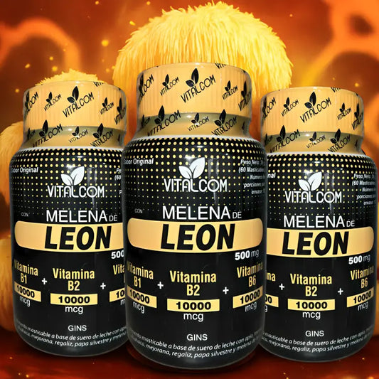 Melena León x3 descuento especial