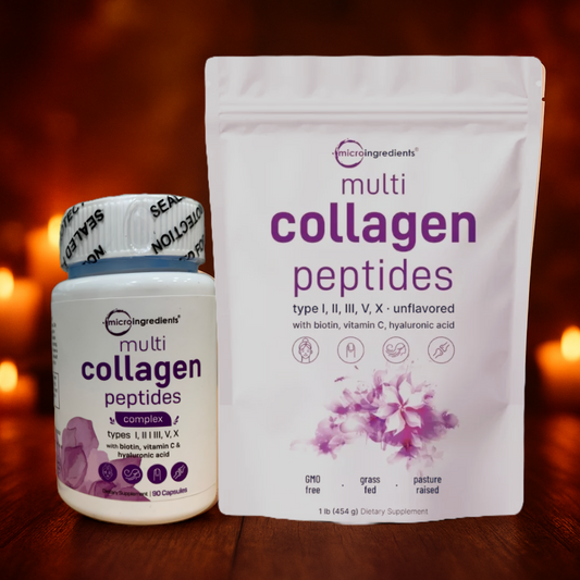 COMBO MULTI COLÁGENO EN POLVO + CAPSULAS