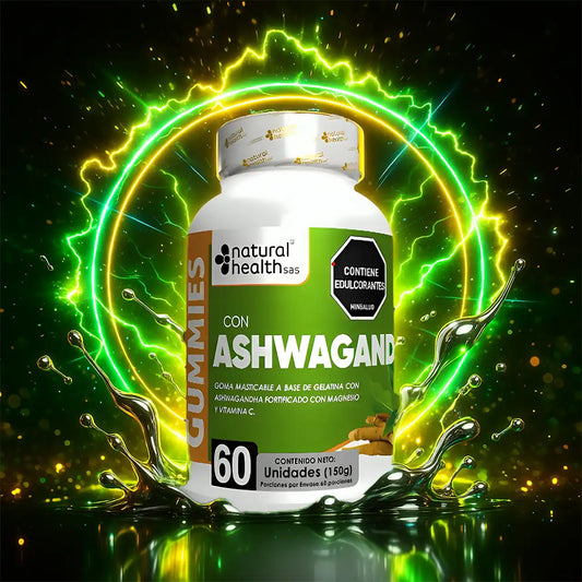 ASHWAGANDHA CON MAGNEISO + VITAMINA C