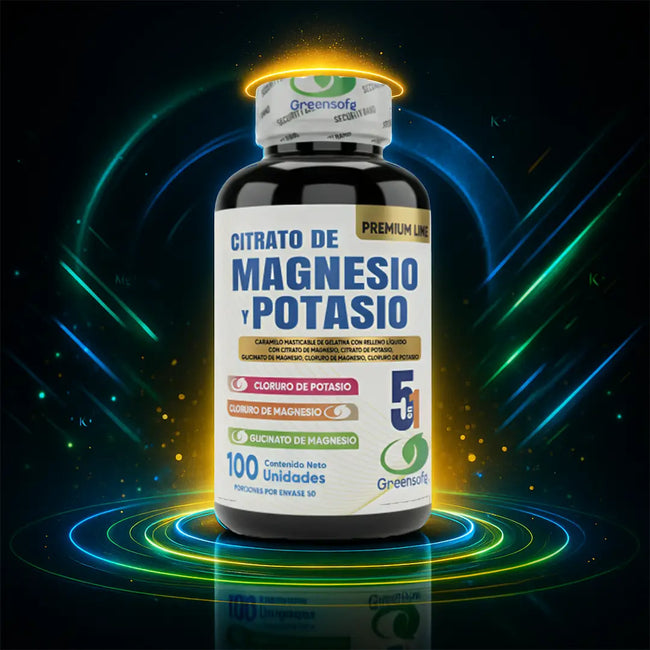 Citrato de magnesio 5 en 1