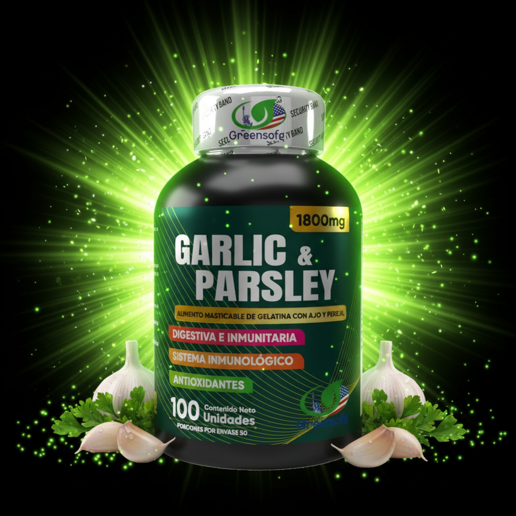 Ajo y Perejil ultra concentrado: PAGUE 2 LLEVE 3