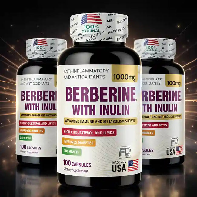 BERBERINE+ INULINA: PAGUE 2 LLEVE 3