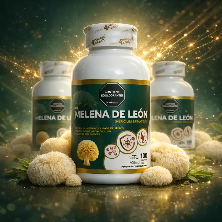 Melena de león cápsulas: PAGUE 2 LLEVE 3